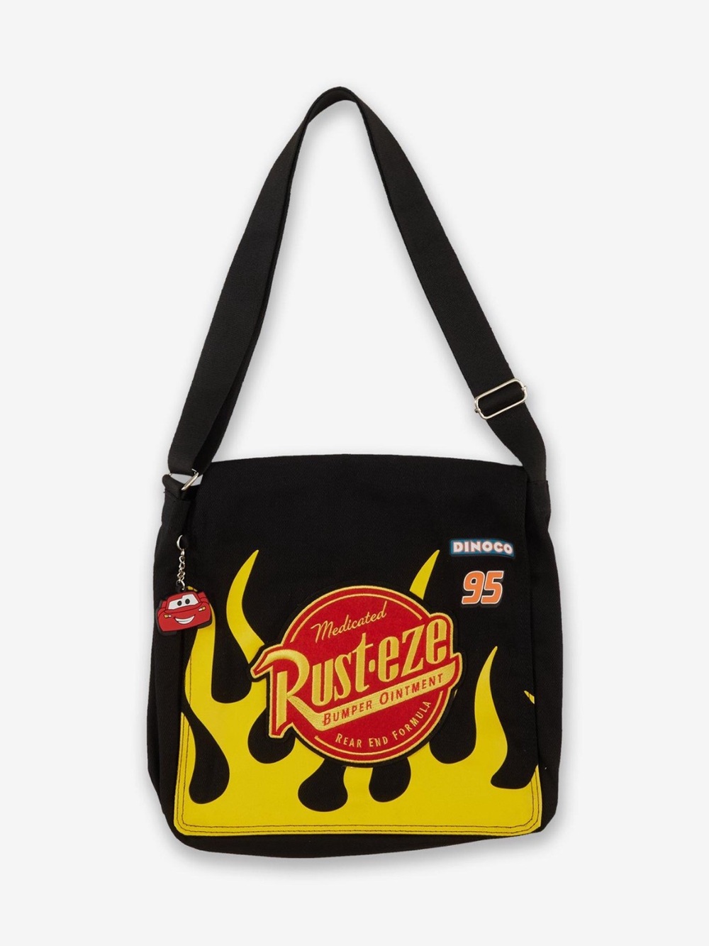 Disney Pixar cars lightning mc queen rust eze messenger bag
